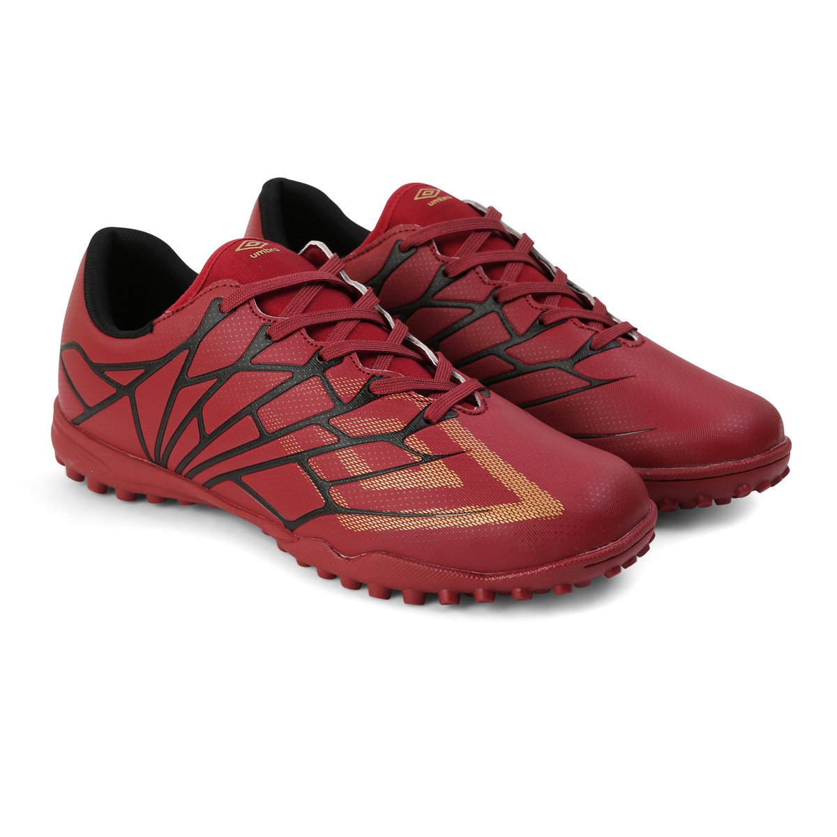 Umbro Velocita Alchemist Club TF Erkek Krampon Kırmızı Altın Siyah | TR-50315