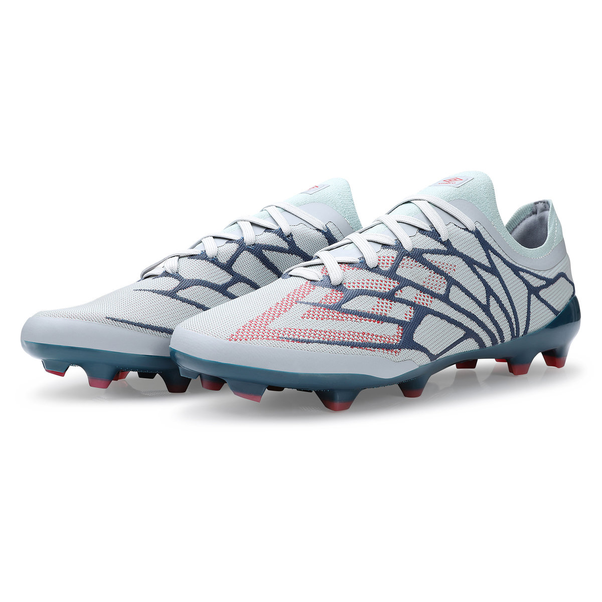 Umbro Velocita Alchemist Pro FG Erkek Krampon Gri Yeşil Mavi Mercan | TR-63838